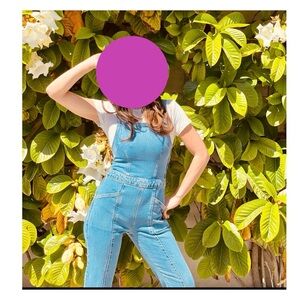 We The Free Light denim Women's Overalls